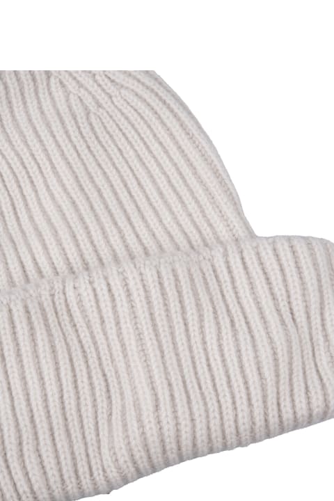 Hats for Women Fedeli Corean Ribbed Cashmere Beanie