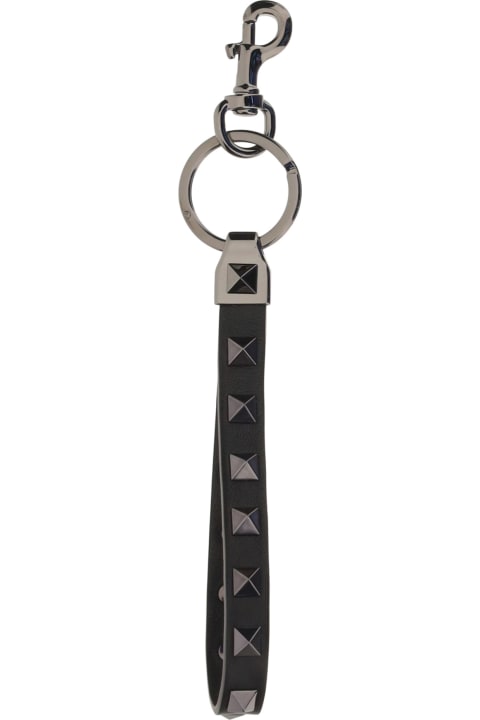 メンズ キーリング Valentino Garavani Valentino Garavani Rockstud Key Ring