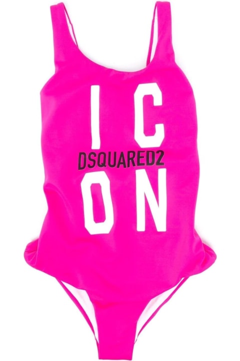 ガールズ Dsquared2の水着 Dsquared2 One-piece Swimsuit With Print