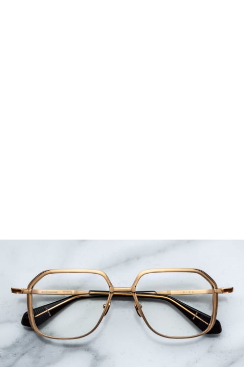 メンズ新着アイテム Jacques Marie Mage Aida - Gold Rx Glasses
