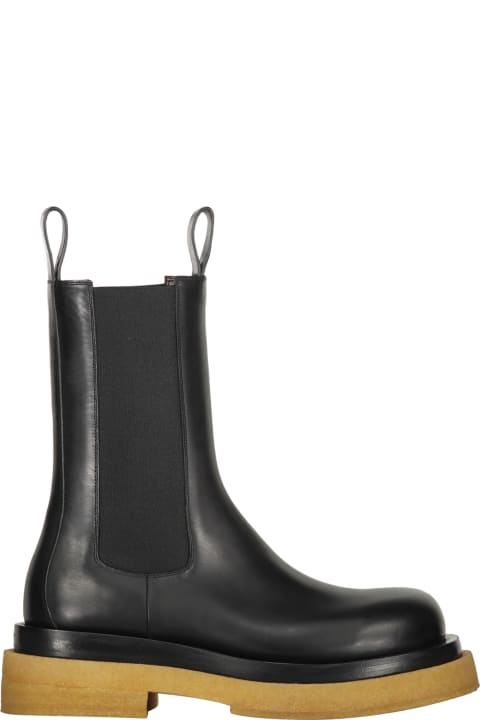 Bottega Veneta for Men Bottega Veneta Lug Leather Boots