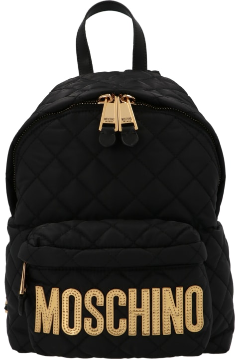 ウィメンズ新着アイテム Moschino Logo Midi Backpack