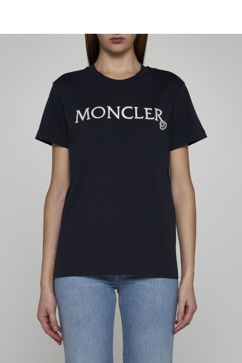 Fashion for Women Moncler Logo Cotton T-shirt
