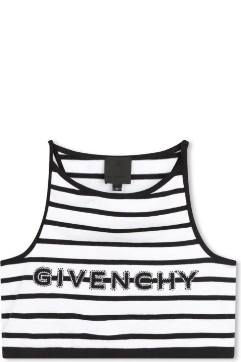 Givenchy T-Shirts & Polo Shirts for Girls Givenchy Givenchy Kids Top White