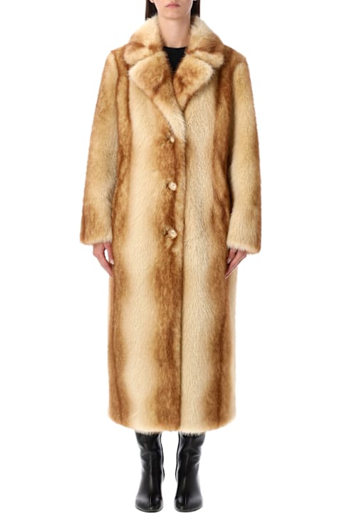 Homeware STAND STUDIO Stand Studio Nora Long Faux Fur Coat