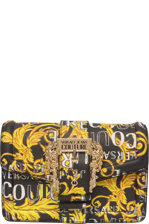 Versace Jeans Couture Clutches for Women Versace Jeans Couture Logo Couture Saffiano