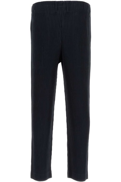 Homme Plissé Issey Miyake for Men Homme Plissé Issey Miyake Midnight Blue Polyester Pant