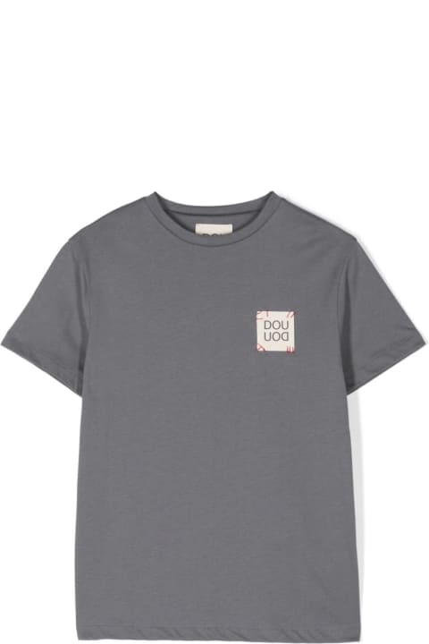 Douuod T-Shirts & Polo Shirts for Boys Douuod T-shirt Con Applicazione