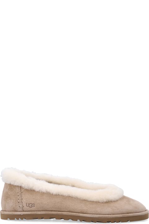 UGG Zora Suede Ballet Flats
