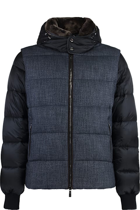 Homeware Moorer Celik Hooded Down Jacket