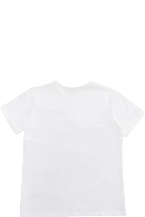 Stella McCartney Kids Stella McCartney Kids White T-shirt With Print