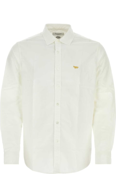 Homeware Junya Watanabe White Poplin Junya Watanabe X Maison Kitsune Shirt