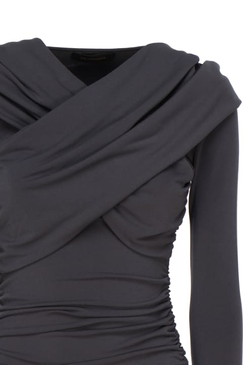 The Andamane Clothing for Women The Andamane Fitted Dress With Hood