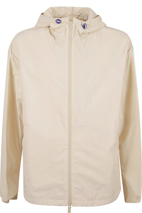 Burberry Coats & Jackets for Women Burberry Logo Side Zip Windbreaker