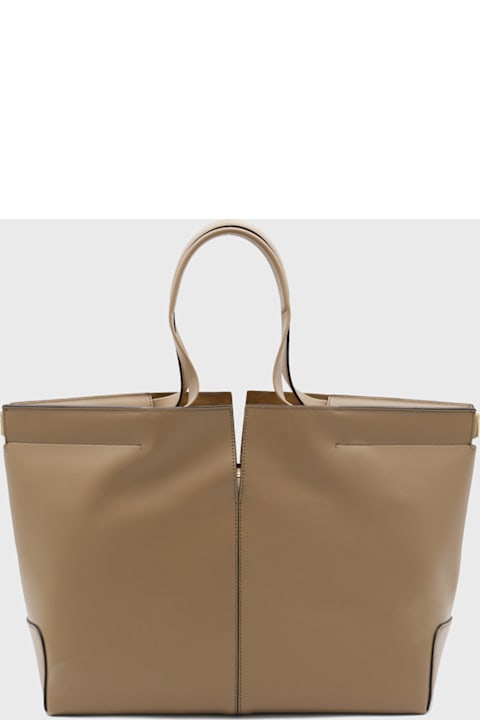 Homeware Tod's Brown Leather Top Handle Bag