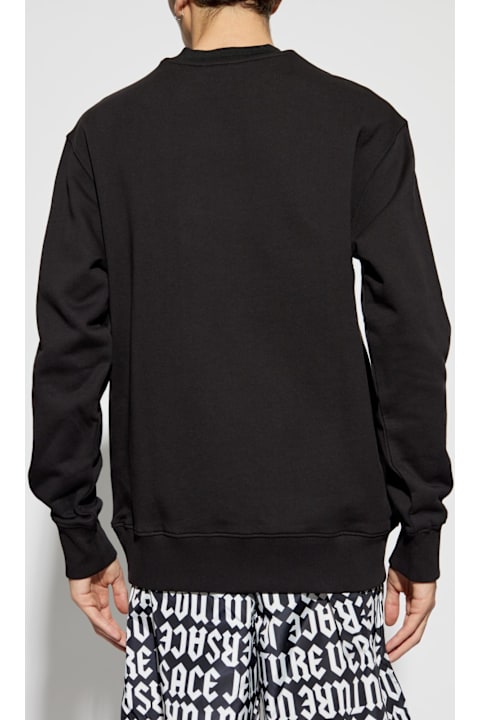 سترات صوف وبدل رياضية لـ القسم الرجالي Versace Jeans Couture Sweatshirt With Logo