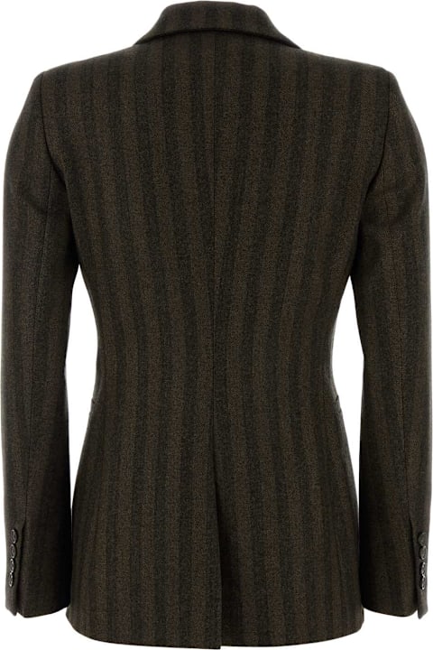 PT Torino for Men PT Torino Embroidered Stretch Wool Blazer