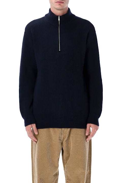 Colorful Standard for Women Colorful Standard Colorful Standard Recycled Merino Wool Quarter Zip Sweater