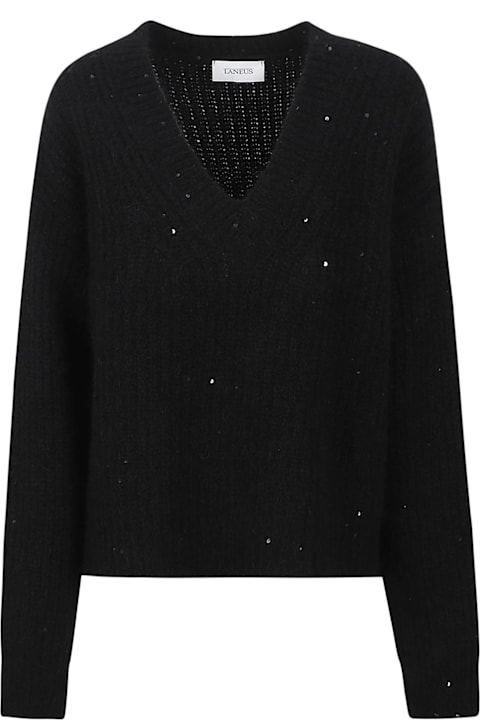 Laneus for Women Laneus Sweaters Black