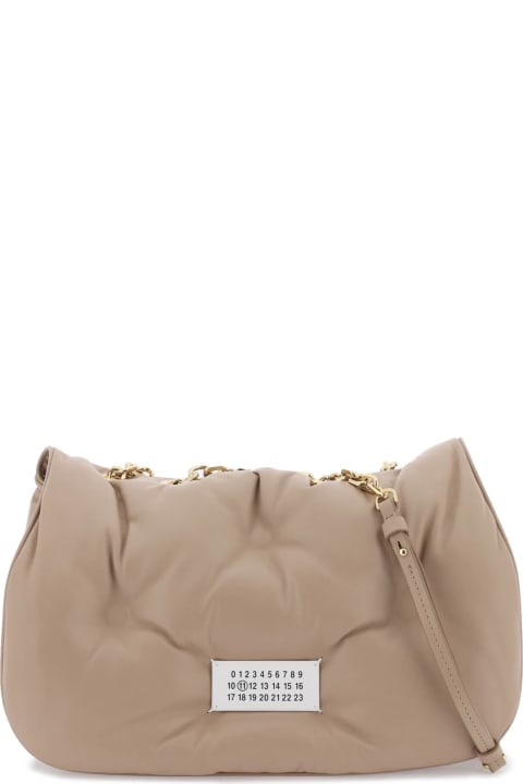 Bags Sale for Women Maison Margiela Glam Slam Logo Patched Shoulder Bag