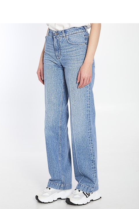Jeans for Women Dolce & Gabbana Wide-leg Jeans