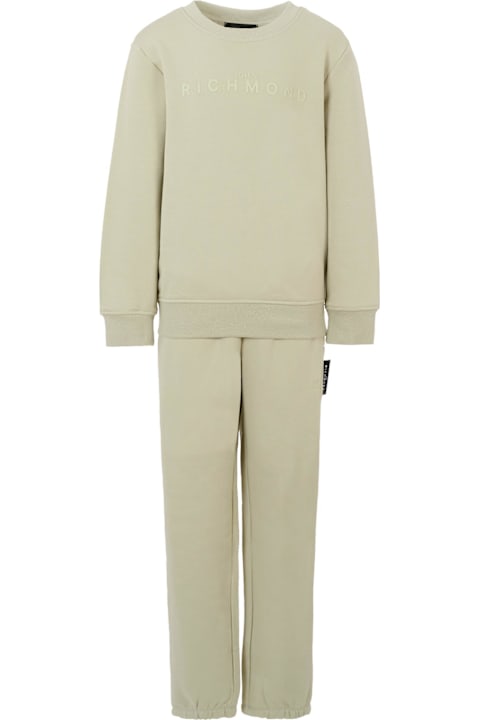 Richmond لـ Men Richmond Grey Suit For Boy With Logo