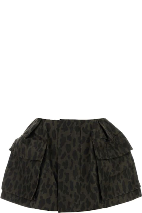Sacai for Women Sacai Printed Polyester Shorts