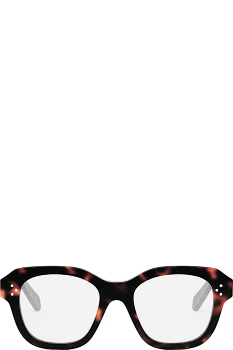 Eyewear for Women Celine Celine Cl50124i Celine 3 Dots Hd 052 Dark Havana Glasses