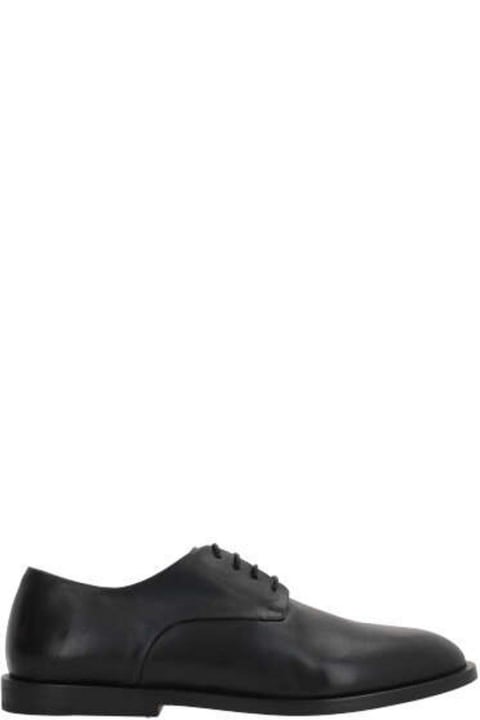 Marsell Shoes for Women Marsell Almond Toe Mentone Derby Shoes