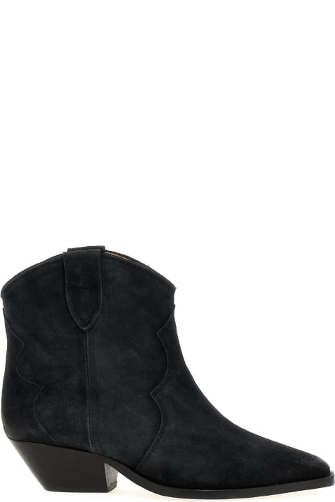 Boots for Women Isabel Marant Dewina Suede Ankle Boots