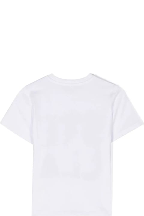 ボーイズ Stella McCartney KidsのTシャツ＆ポロシャツ Stella McCartney Kids "stella" Shark Print T-shirt In White