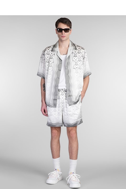Casablanca for Men Casablanca Shirt In Grey Silk