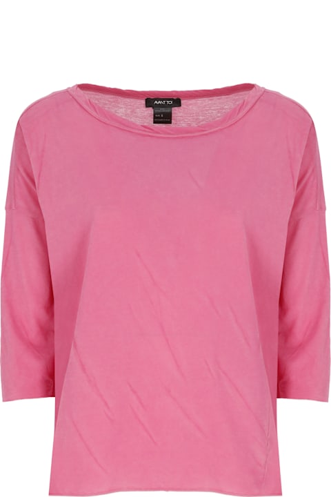 ウィメンズ Avant Toiのトップス Avant Toi Cotton T-shirt