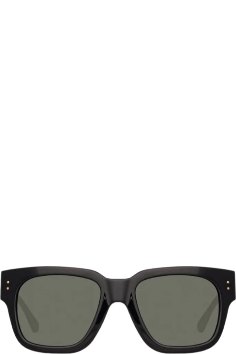 メンズ Linda Farrowのアイウェア Linda Farrow Amber - Black Sunglasses