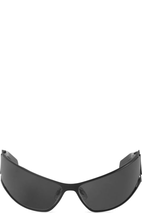 Off-White Accessories for Men Off-White Black Oversized Luna Sunglasses