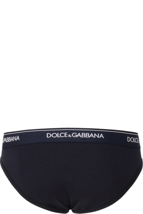 Underwear for Men Dolce & Gabbana Briefs With Logoed Elastic