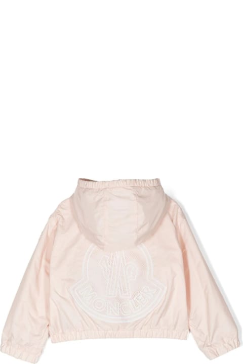 Fashion for Girls Moncler Pink Prague Waterproof Jacket