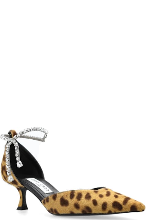 Homeware Jimmy Choo Stevie 50 Leopard Print Pony Pumps