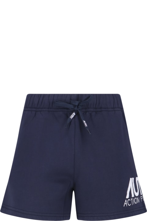 Homeware Autry Cotton Short Pants With Logo