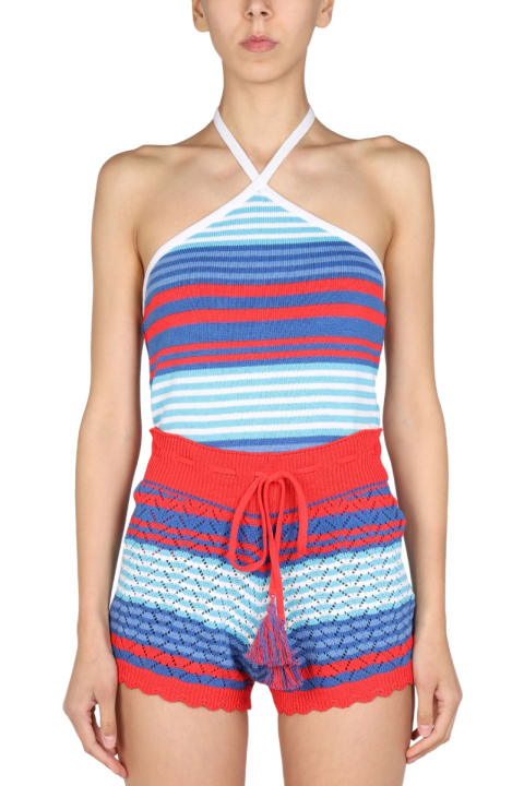 Gallo Pants & Shorts for Women Gallo Striped Pattern Top