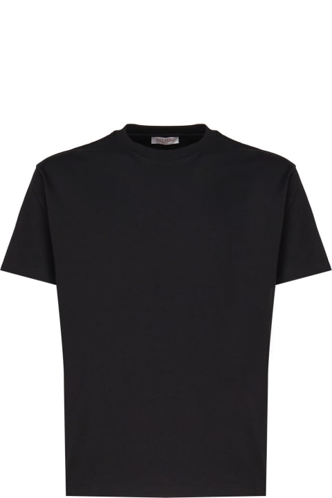 Topwear for Men Valentino Garavani Valentino Cotton T-shirt With Stud