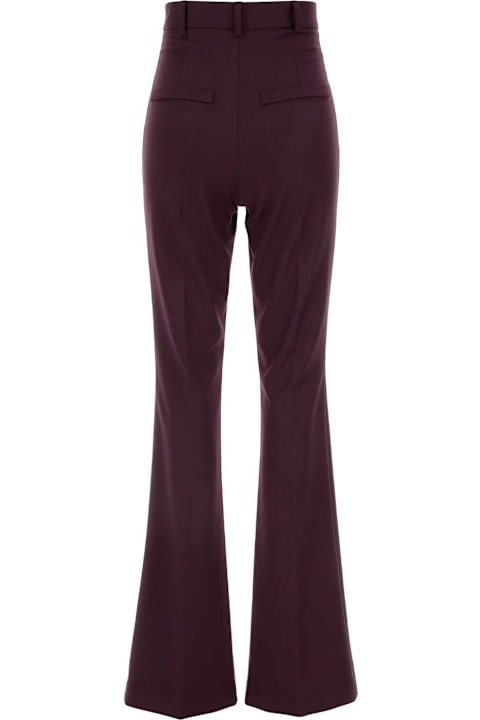 Hebe Studio Clothing for Women Hebe Studio Burgundy Crepe The Georgia Pant