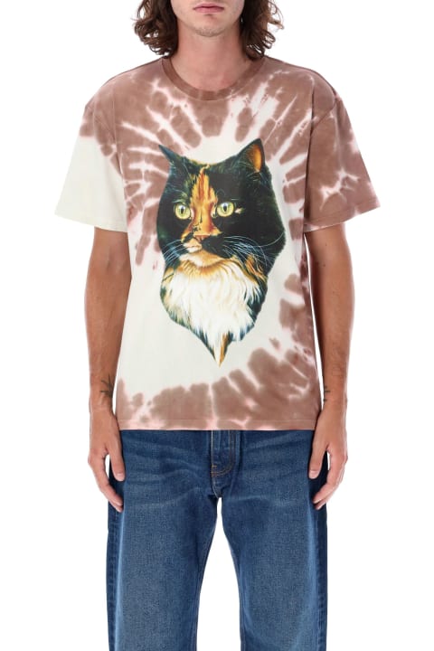J.W. Anderson ملابس علوية لـ القسم الرجالي J.W. Anderson Cat Eye Print T-shirt