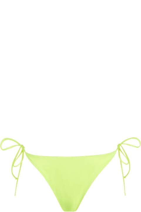Fashion for Kids MC2 Saint Barth Woman Fluo Yellow Classic Swim Briefs Virgo