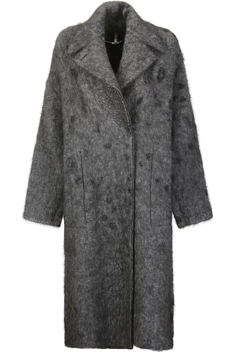 Double Breast Fur Coat