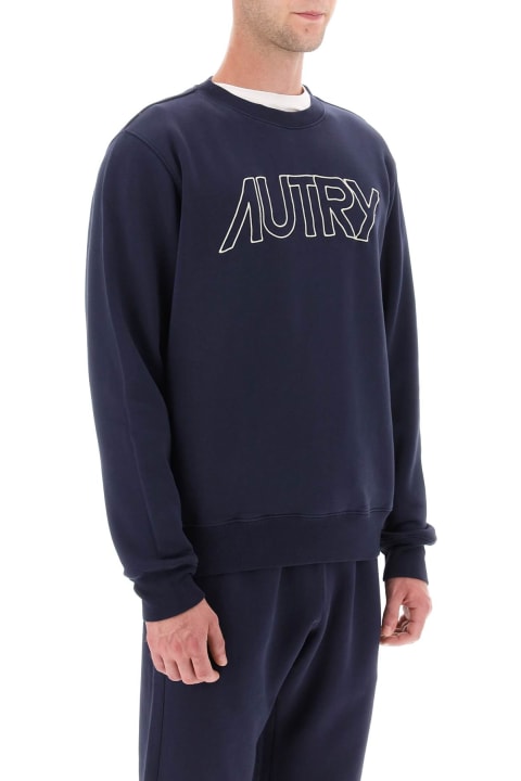 Fashion for Men Autry Crew-neck Sweatshirt With Logo Embroidery
