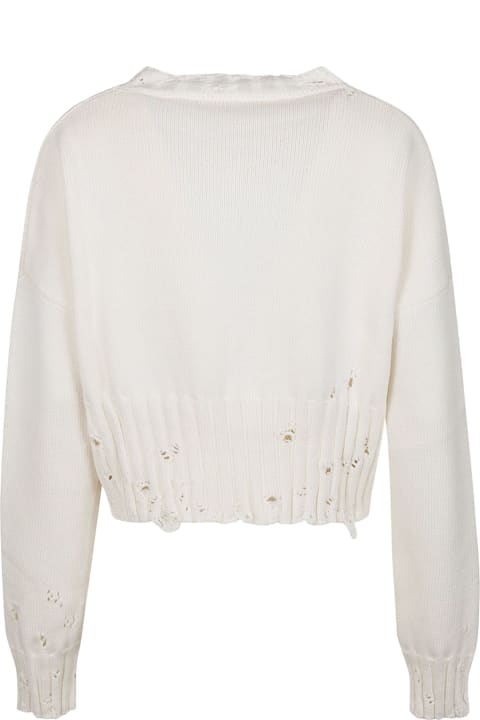 Marni Sweaters for Women Marni Cropped Roundneck Sweater