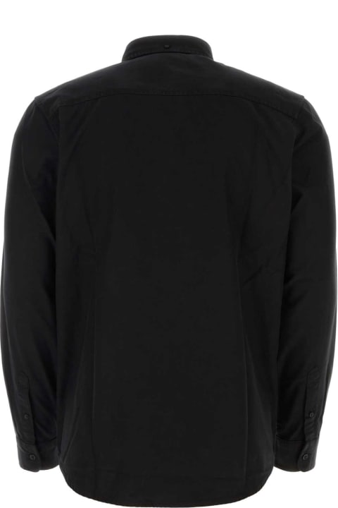 Shirts for Men Carhartt Black Oxford L/s Bolton Shirt