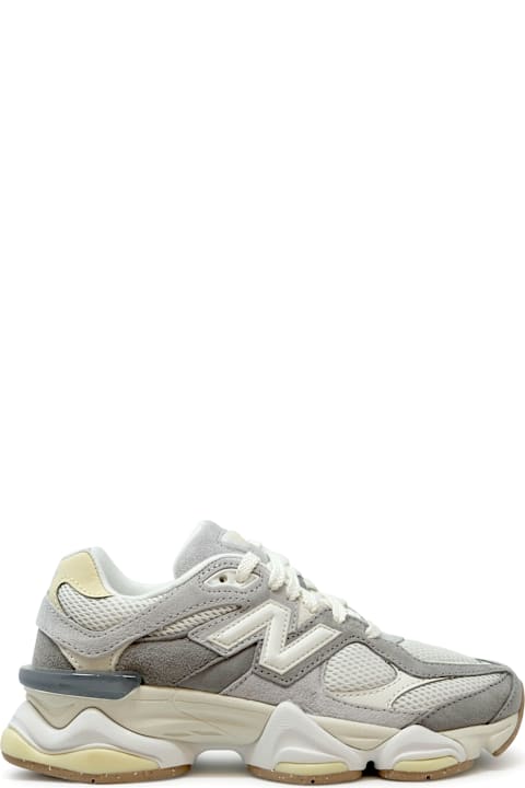Homeware New Balance New Balance Slate Grey Suede Mesh Sneaker