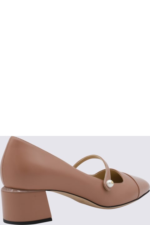 أدوات منزلية Jimmy Choo Camel Leather Pumps